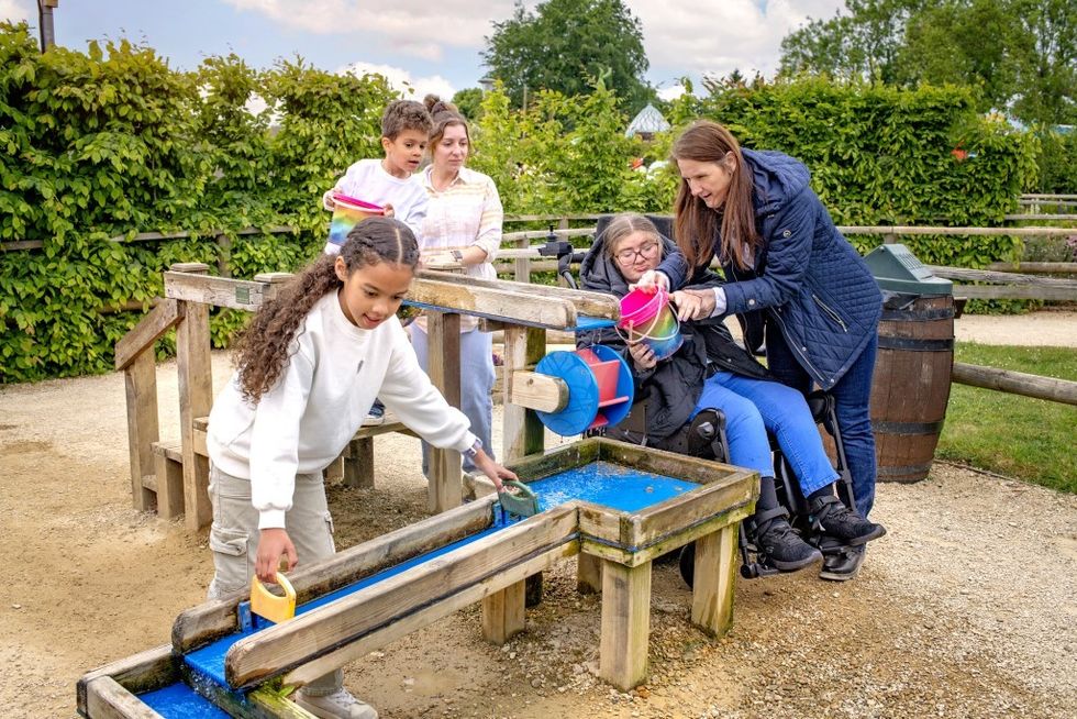 fairytale farm water play