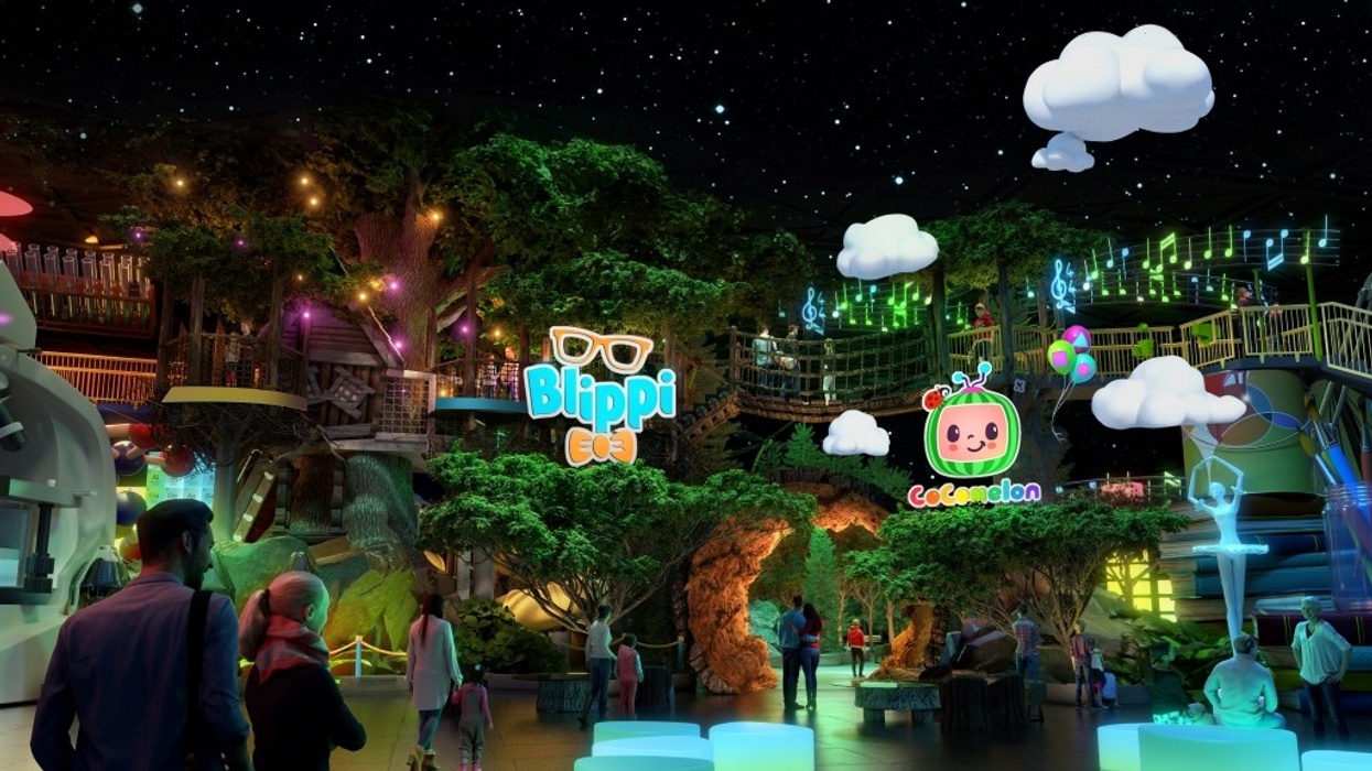 Falcon's Beyond Curiosity Playground Moonbug