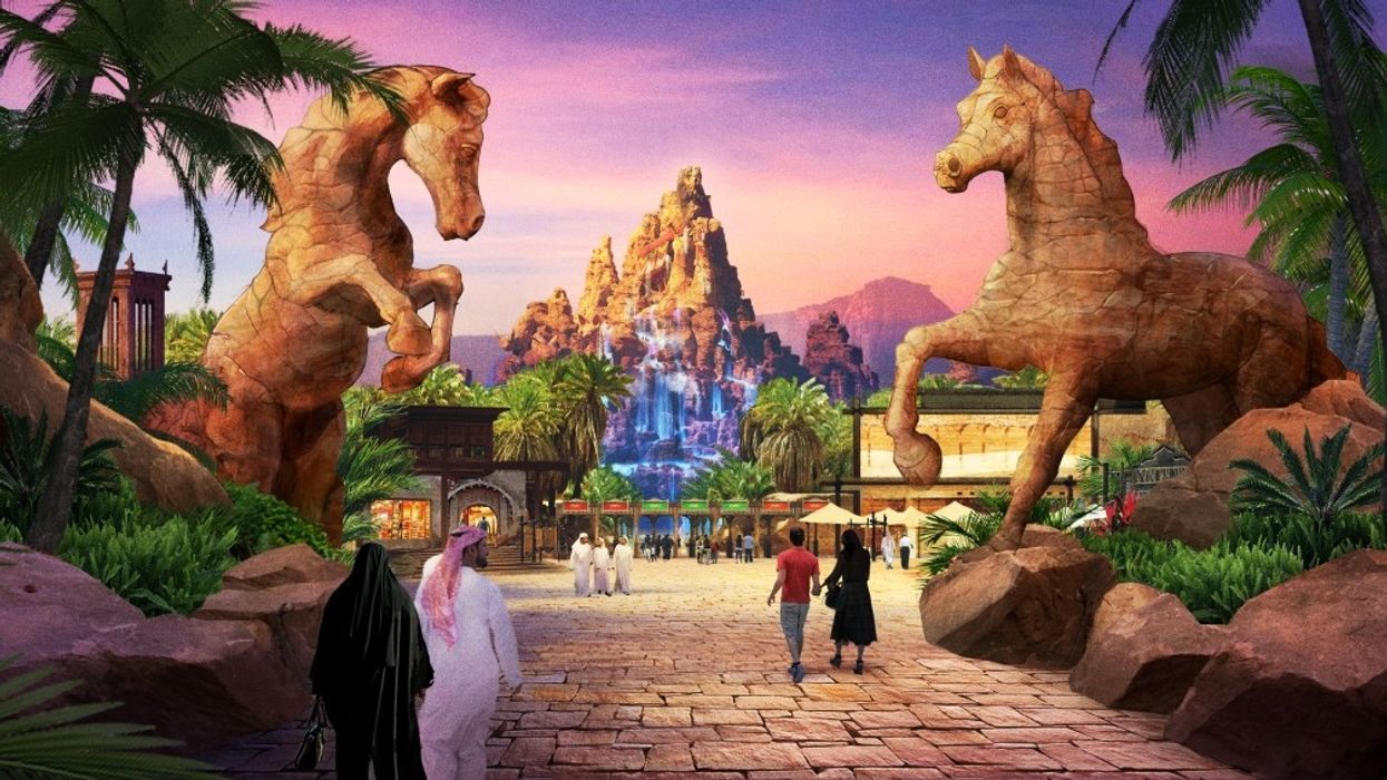 Falcons Beyond EntryGate Qiddiya Water Theme Park