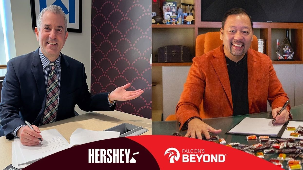Falcon’s Beyond licensing agreement with The Hershey Company