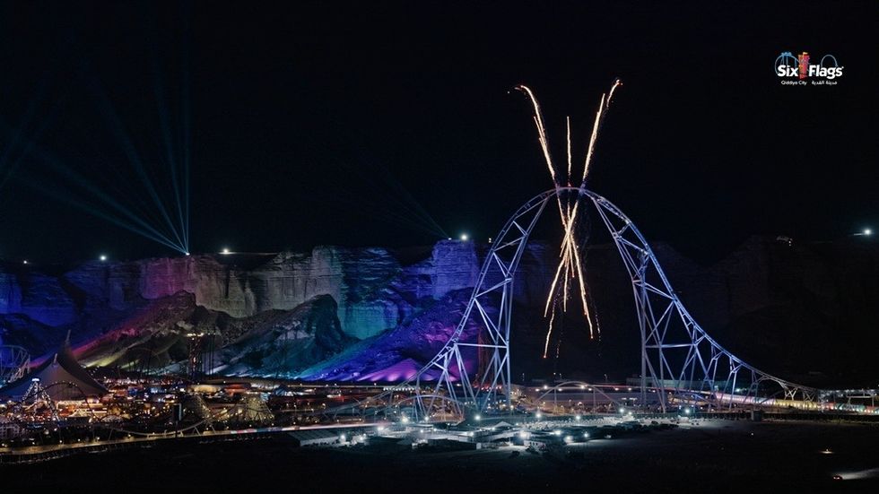 Falcons Flight at Six Flags Qiddiya City