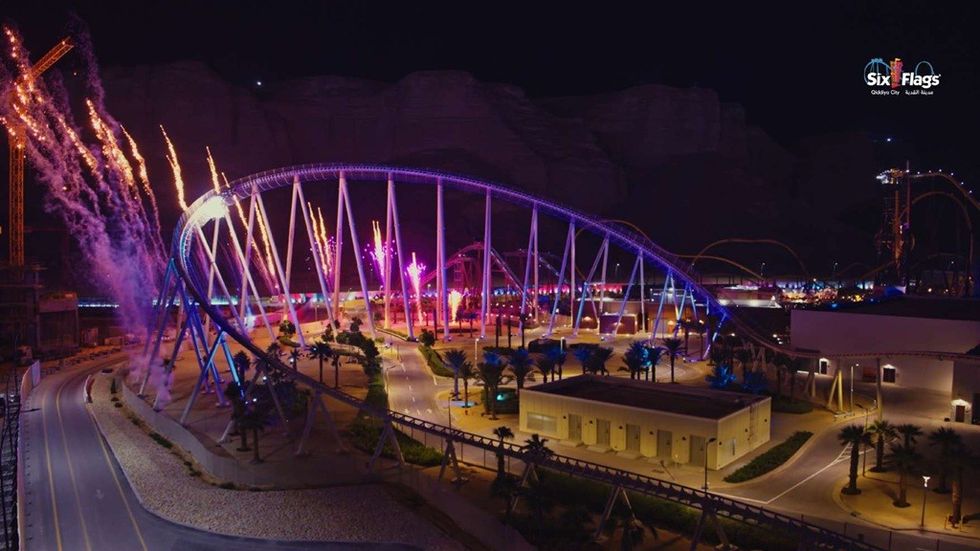 Falcons Flight at Six Flags Qiddiya City