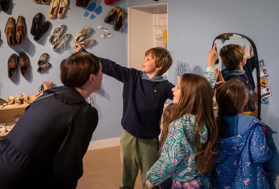 Family at Eureka! Science + Discovery