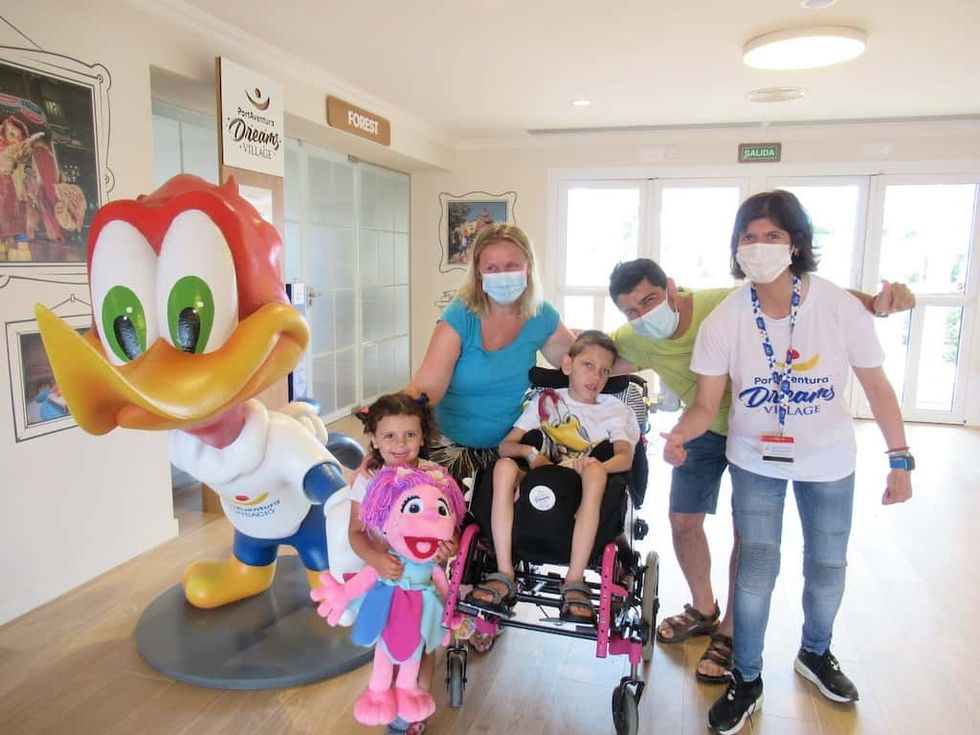 family at portaventura dreams