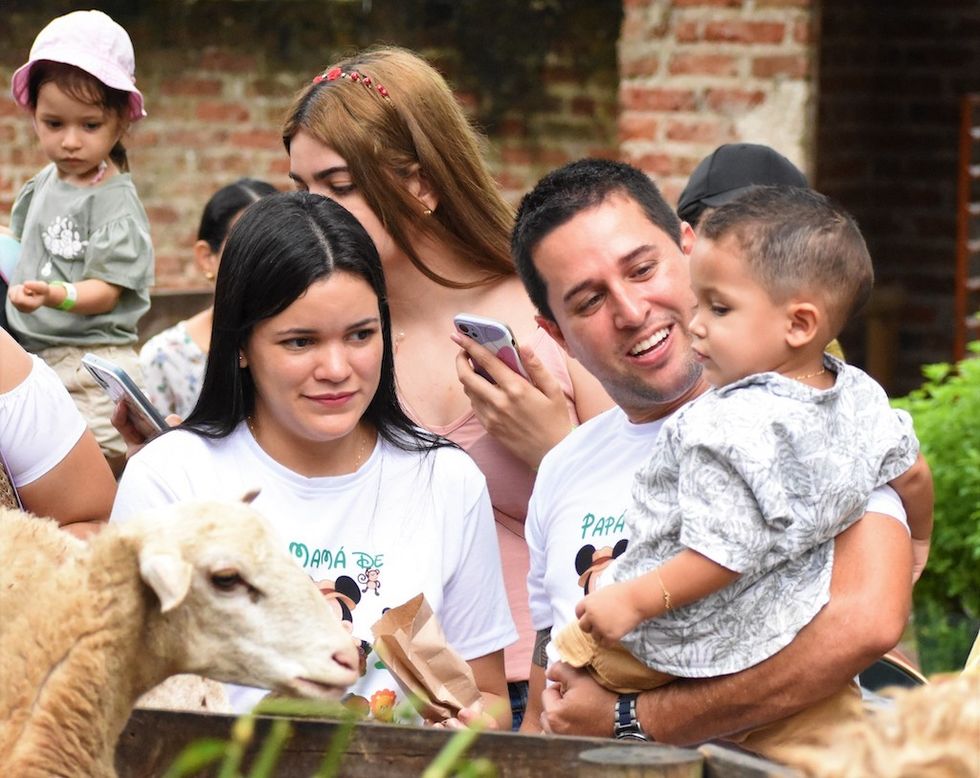 Family at Zoo Barranquilla