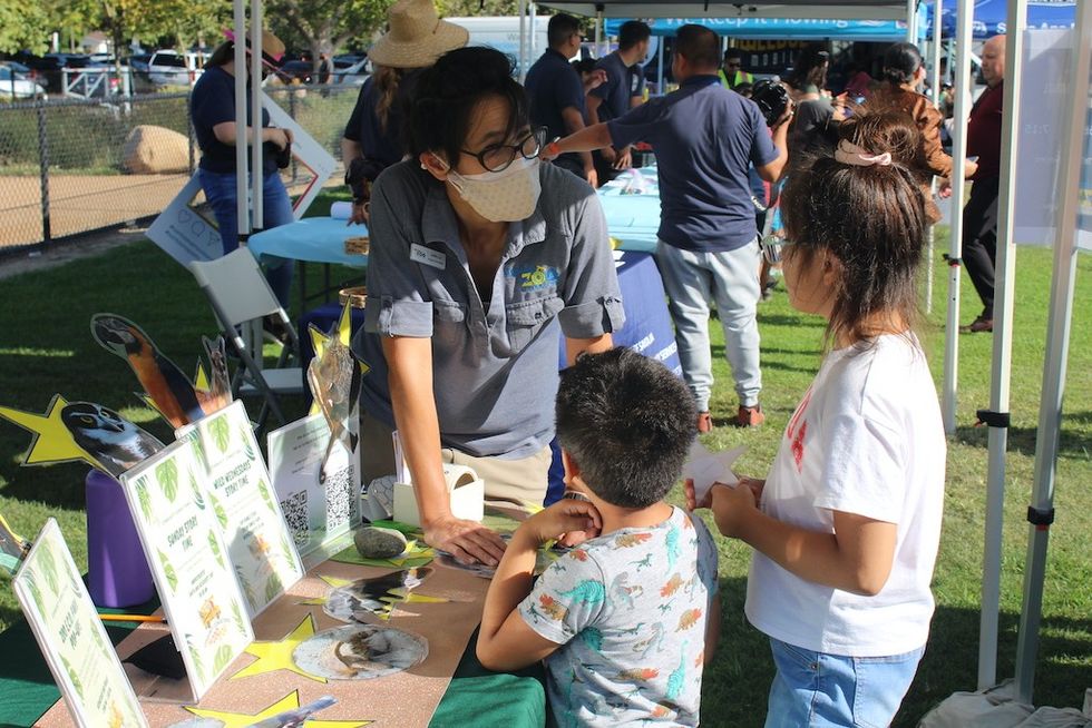 family event Santa Ana Zoo