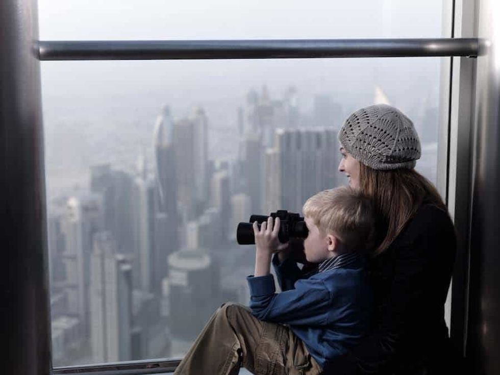 family observation deck burj khalifa Zeina Dagher