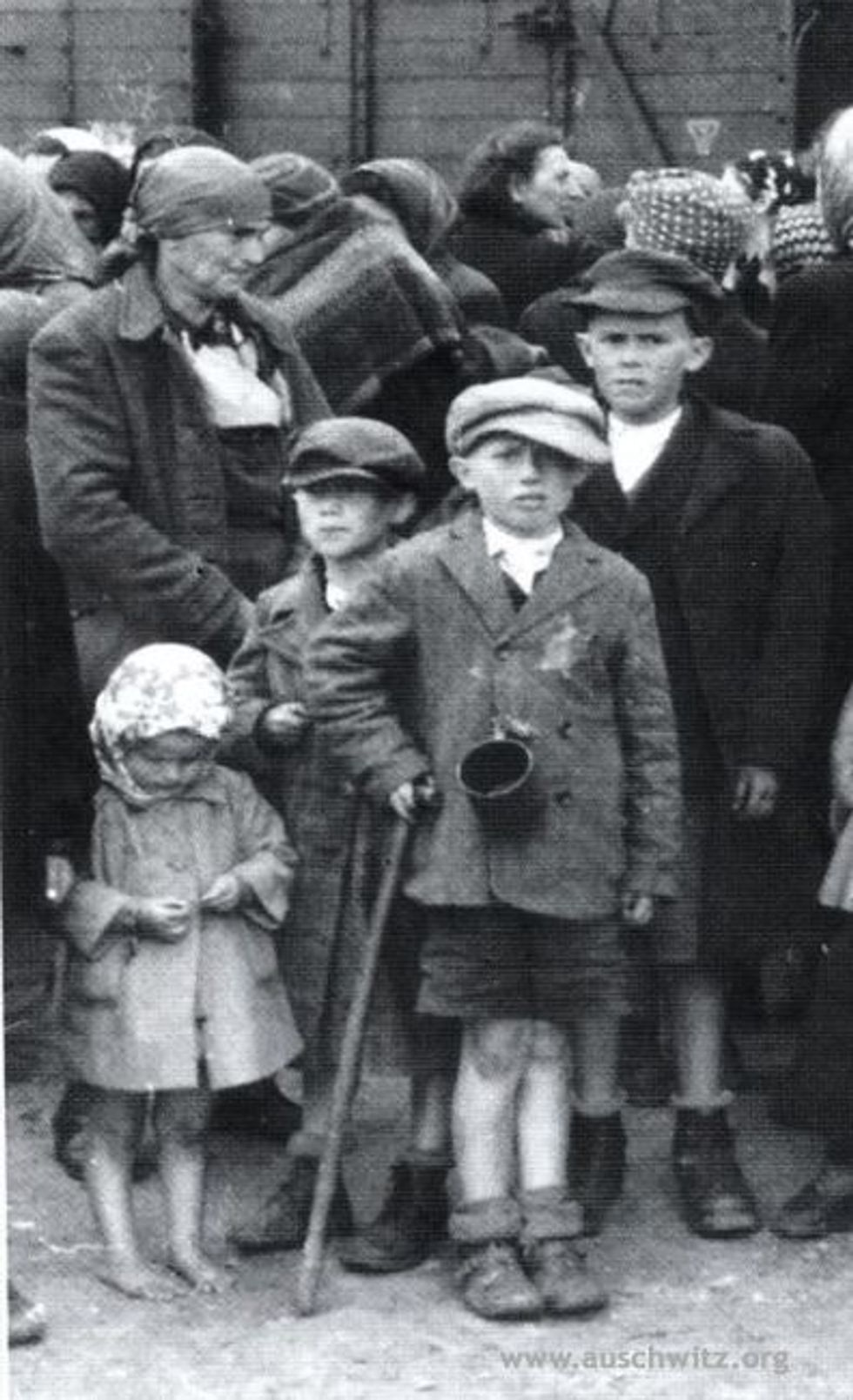Family of Lili Jacob, ramp in birkenau. Auschwitz-Birkenau State Museum