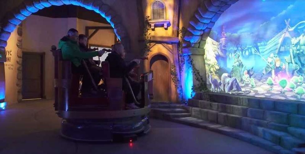 family play shooter game at legendia bazyliszek