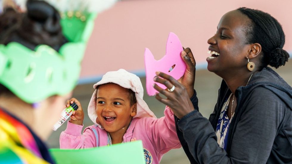 Family session courtesy Ellie Kurttz / The National Gallery London