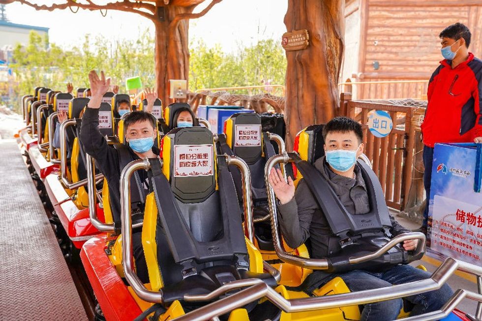 Fantawild reopen coronavirus masks safety precautions after COVID