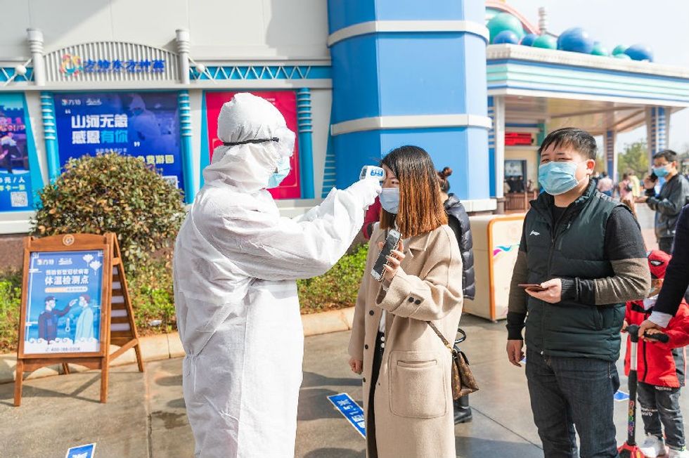 Fantawild reopen coronavirus temperature checks