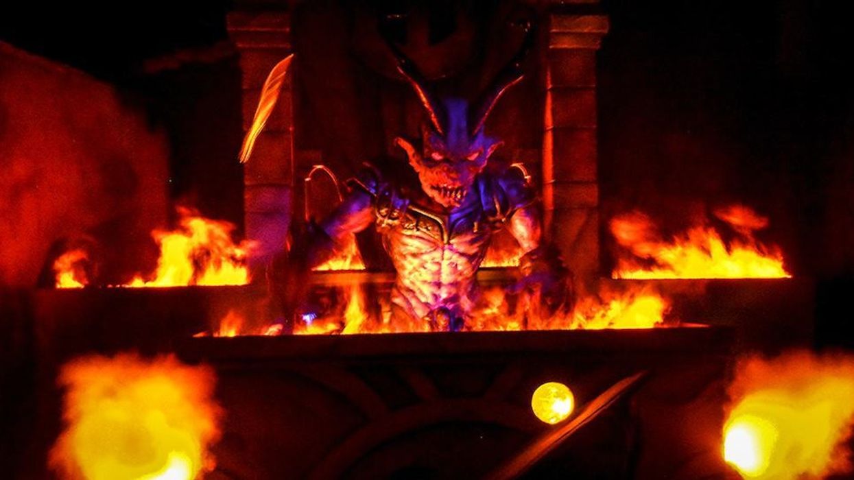 FauxFire by Technifex at Chimelong Paradise's Hidden Forest in China