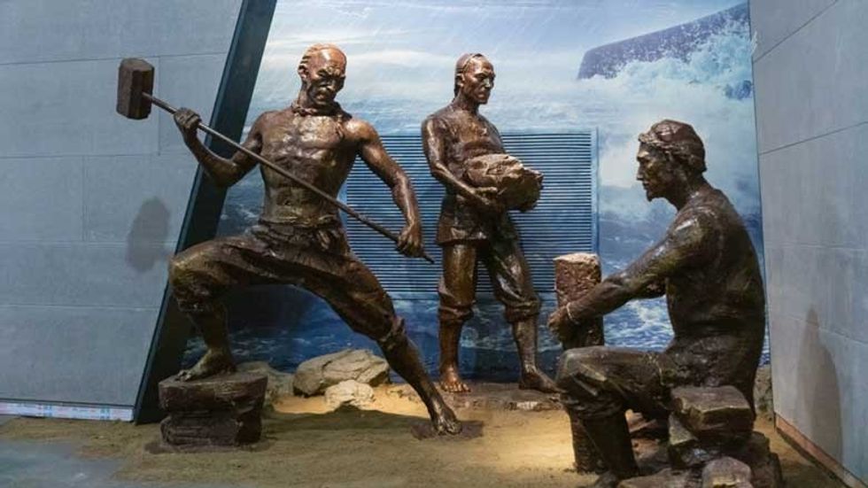 Fengxian Museum sea wall