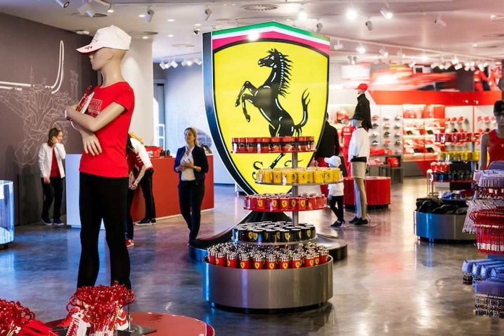 ferrari land store shop