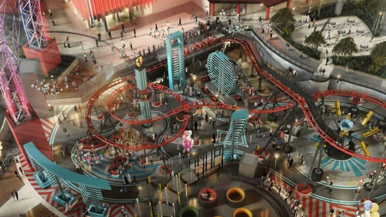 ferrari world abu dhabi family zone