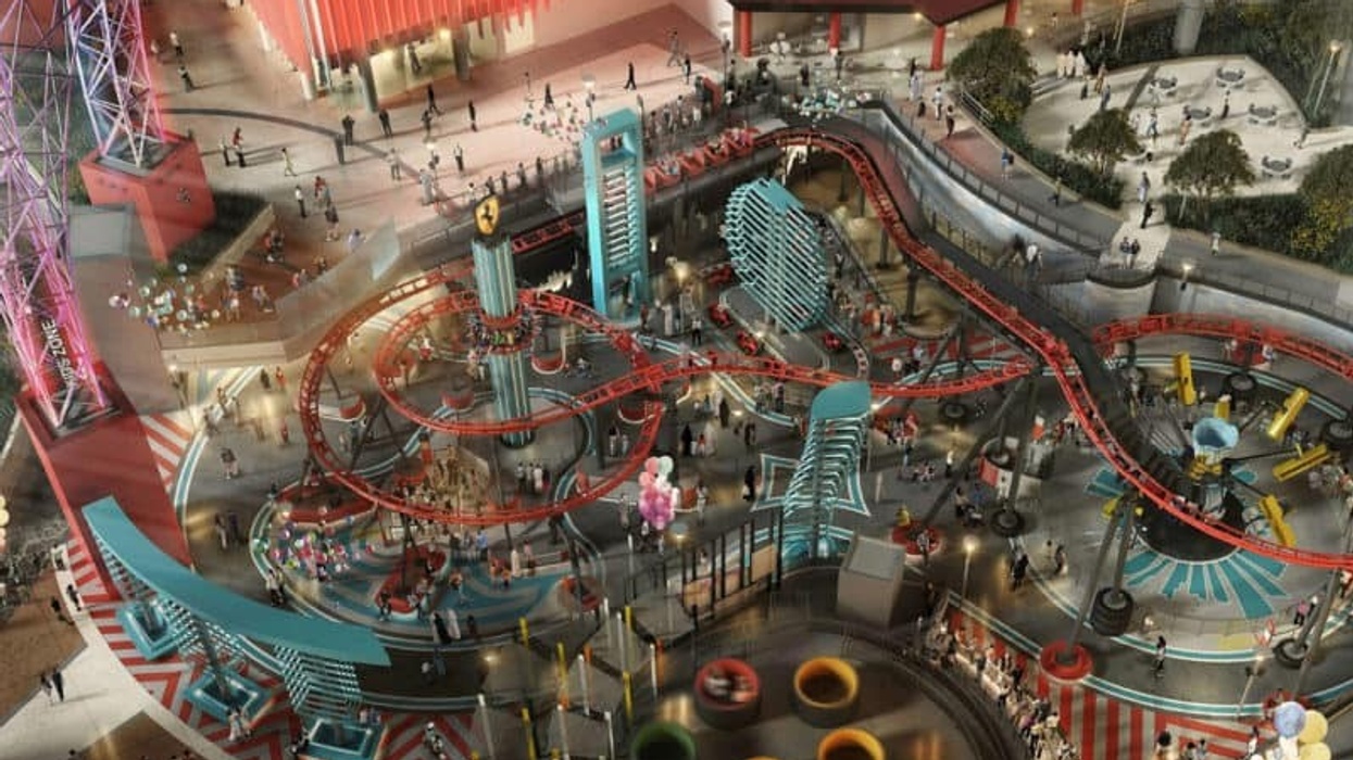 ferrari world abu dhabi family zone