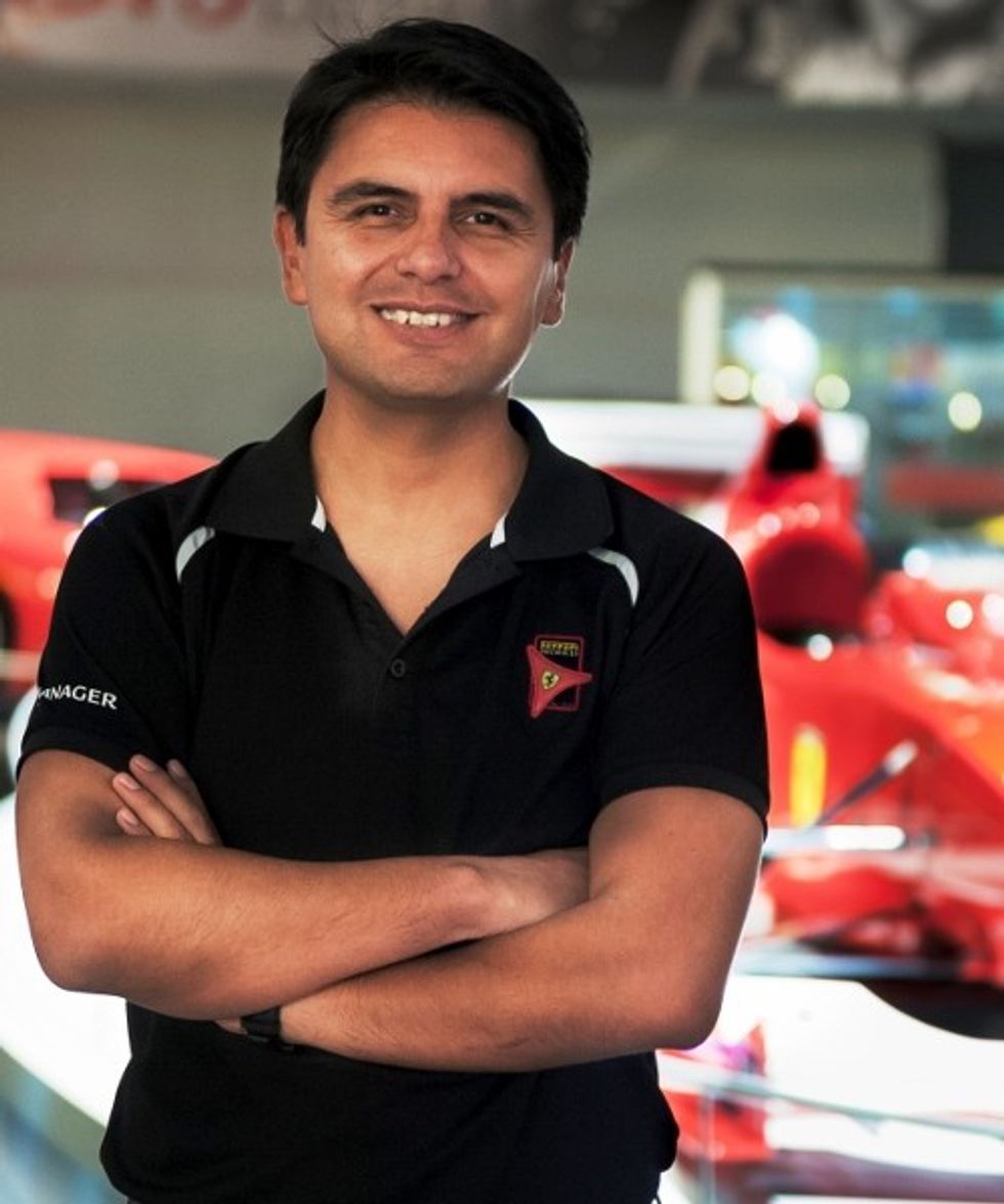 ferrari world abu dhabi GM jesse vargas