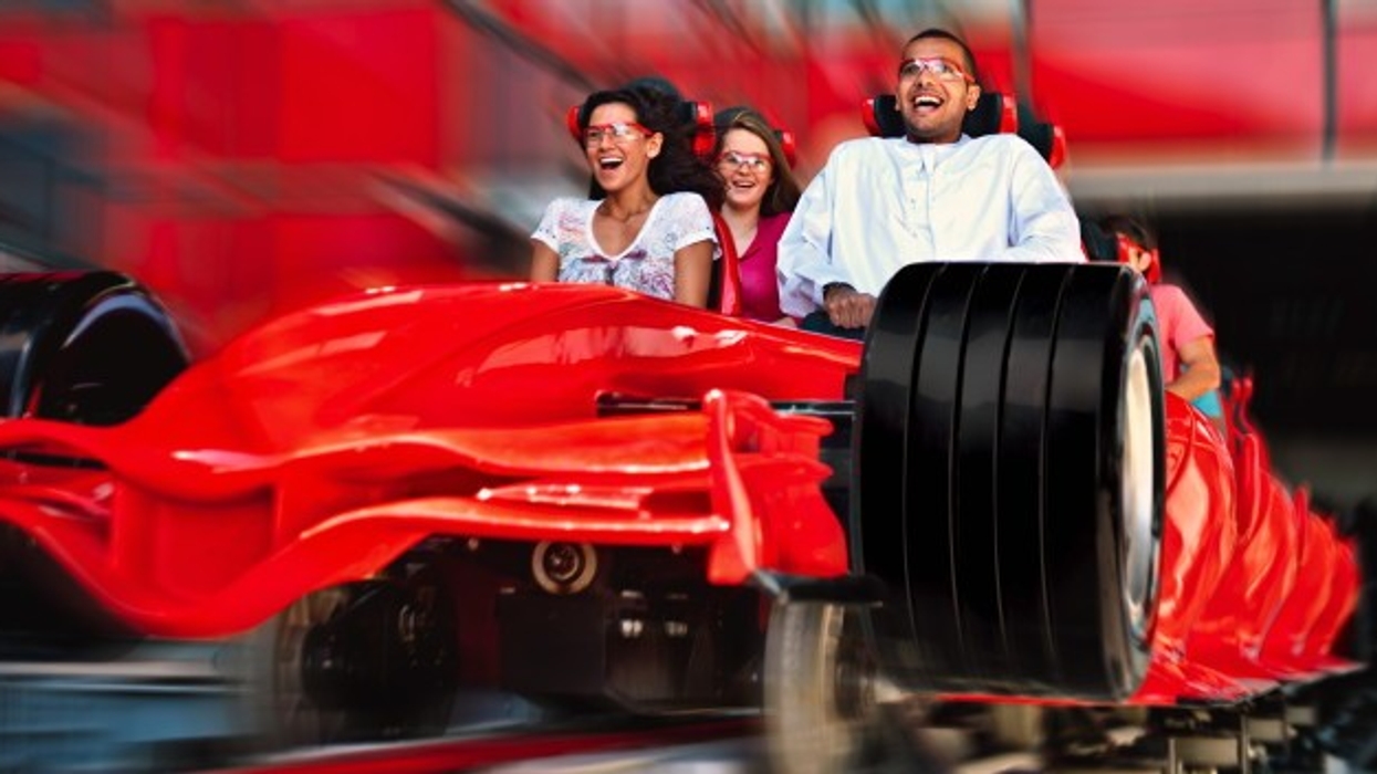 ferrari world abu dhabi jra