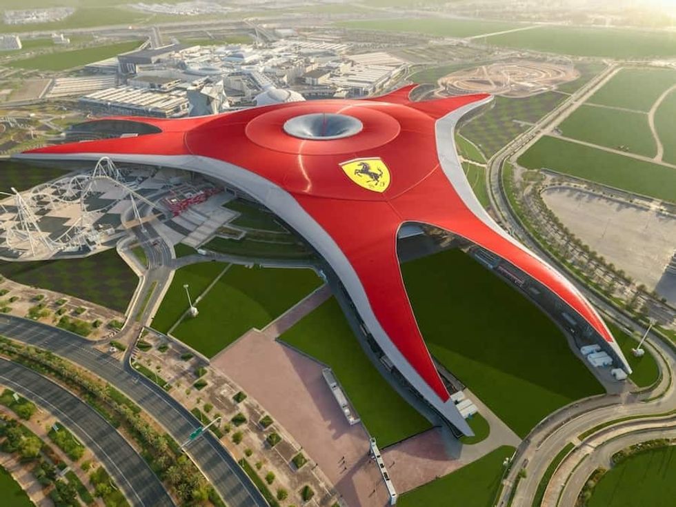 Ferrari World Abu Dhabi leisure experiences post COVID