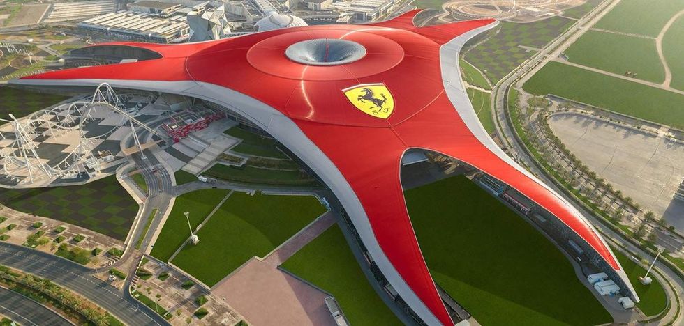 ferrari-world-abu-dhabi miral indoor theme park