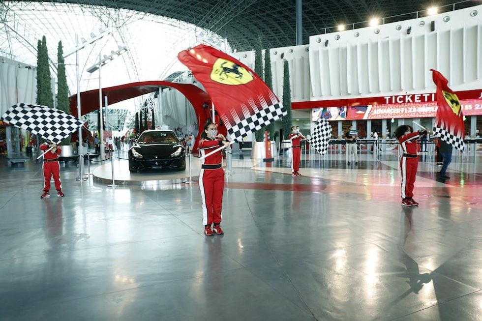 Ferrari World Entrance