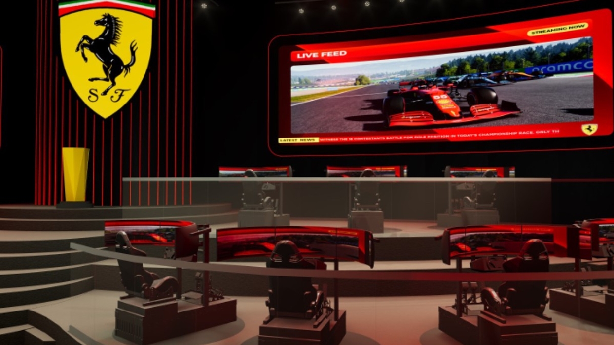 ferrari world esports arena