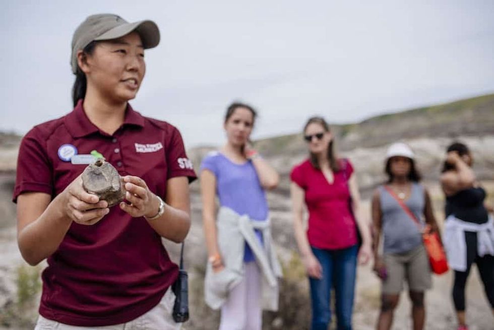 field work Royal Tyrrell Museum