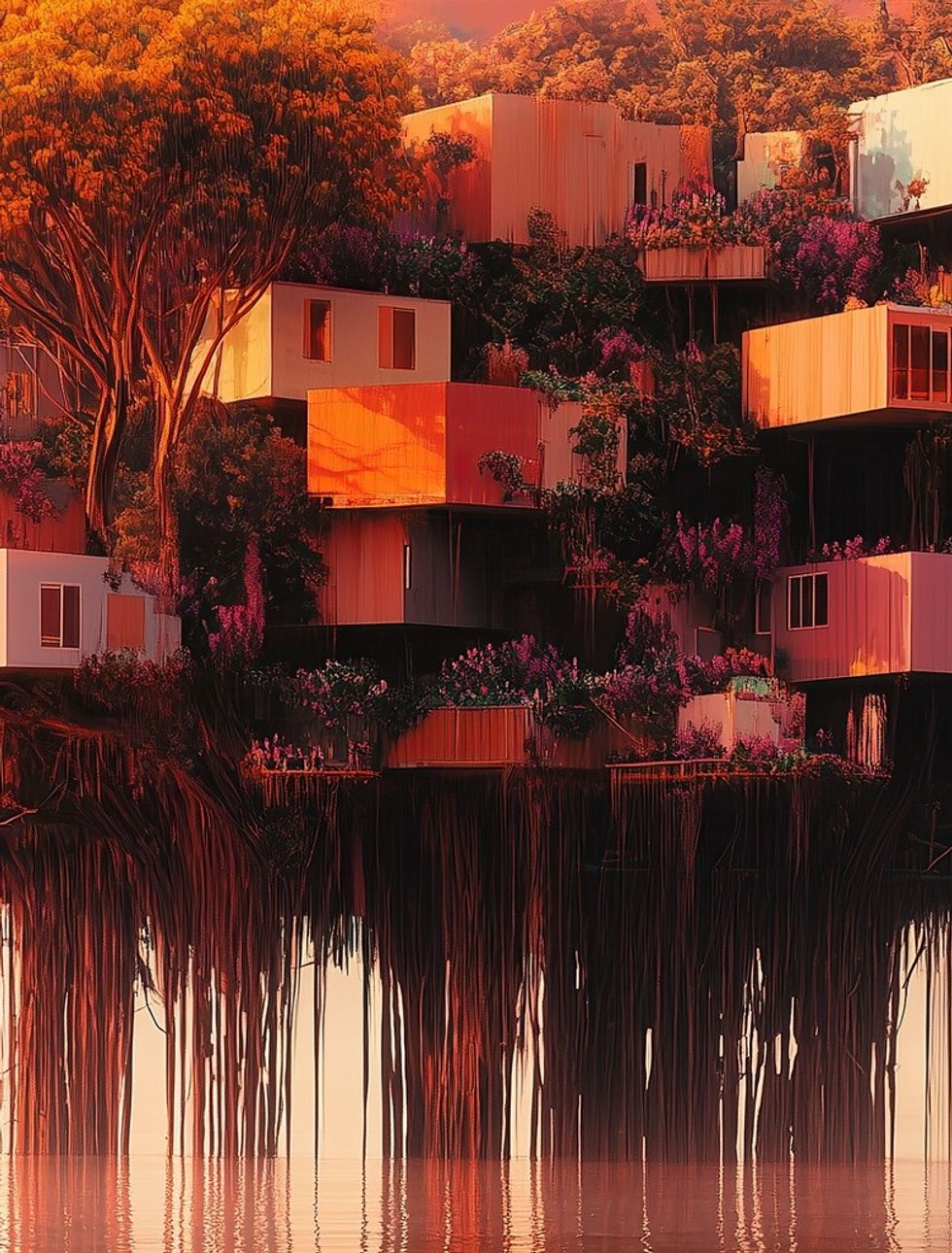 Film still from After the End (2024) by Liam Young.