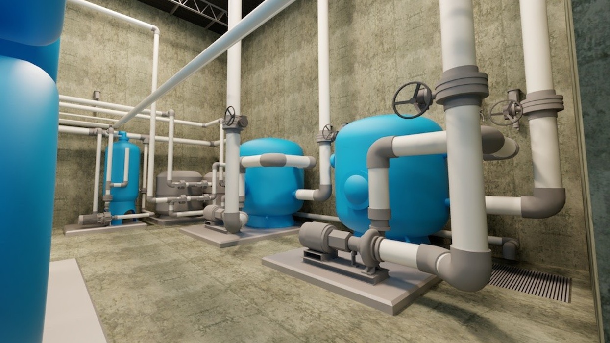 Filtration systems at Montgomery Whitewater