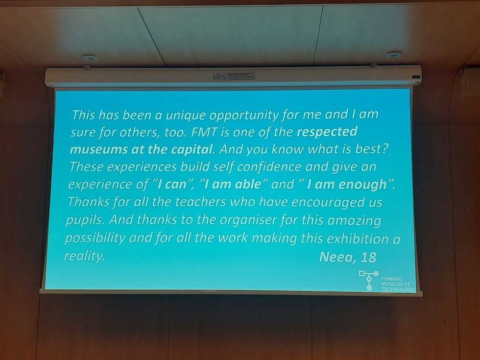 Finnish Museum of Tech at Ecsite 2024