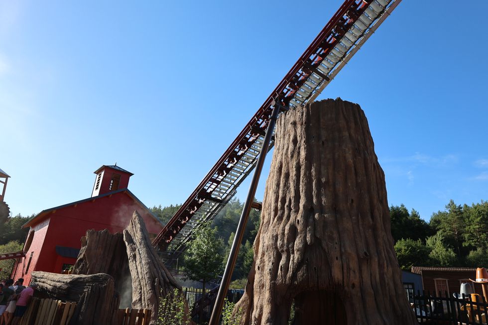 Fireline Redwood at Fraispertuis City in France