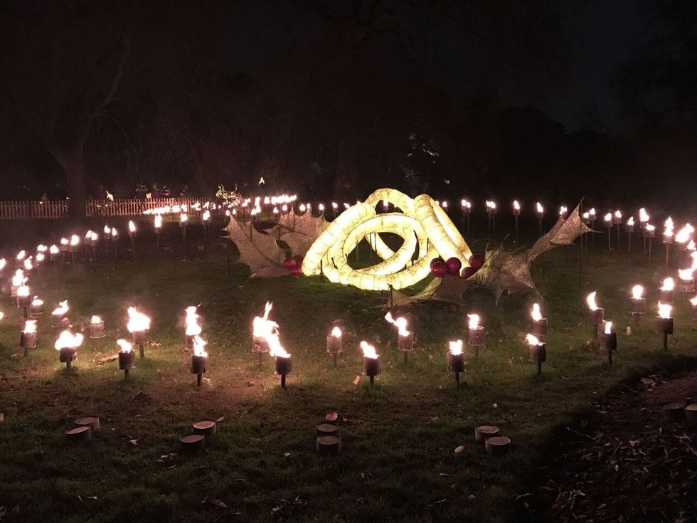 Five Gold Rings Christmas at Kew