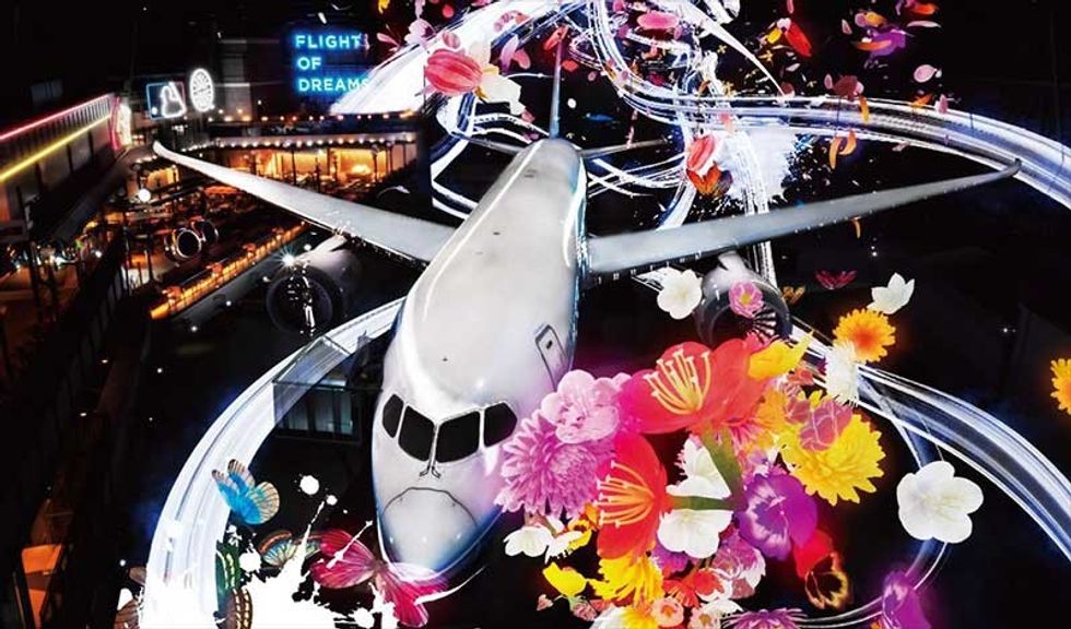 Flight of Dreams airport theme park centrair Chubu airport traveltainment