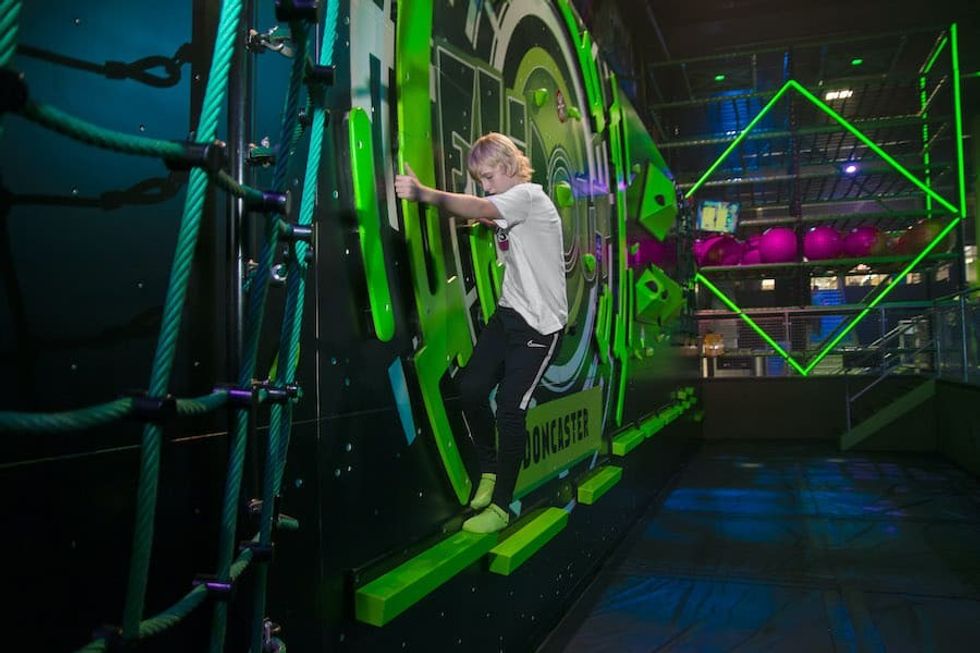 Flip Out Doncaster climbing