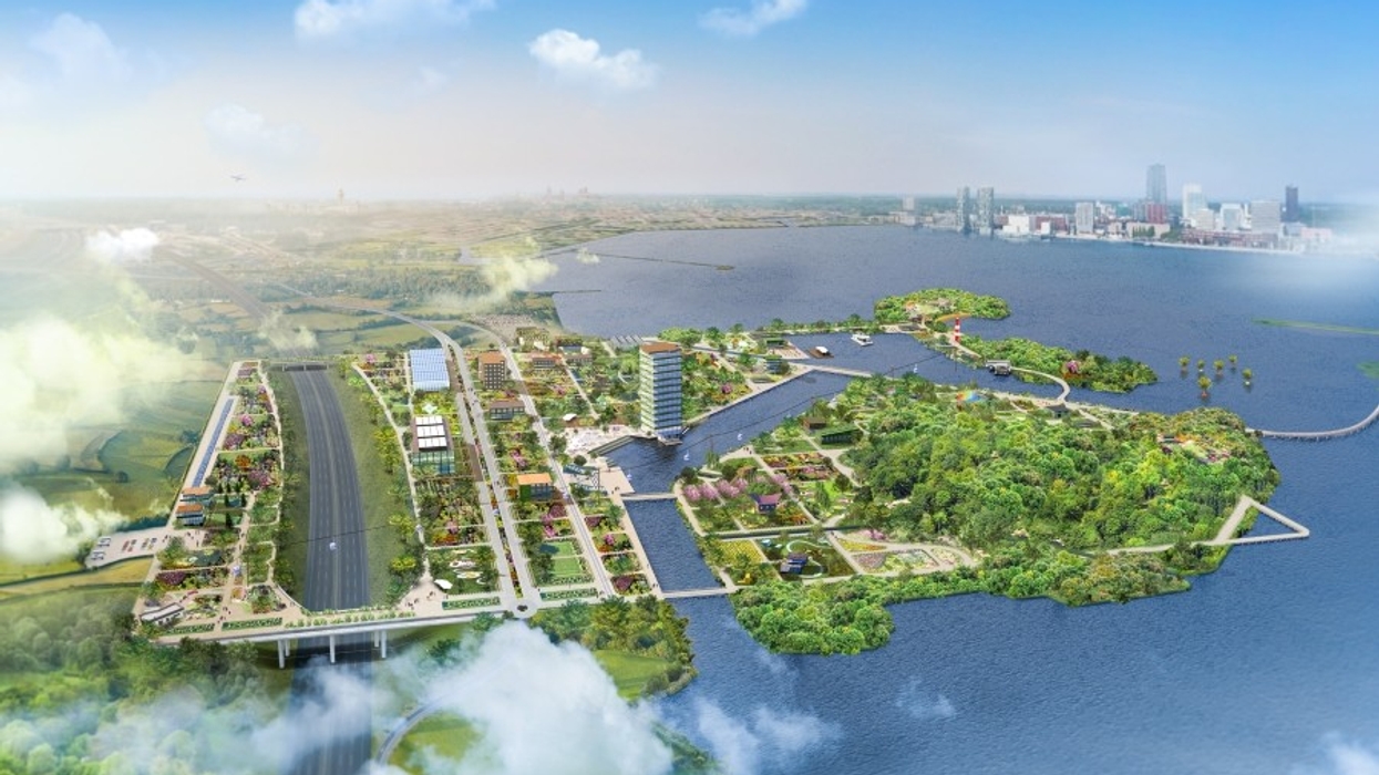 Floriade Expo 2022 Aerial Concept View