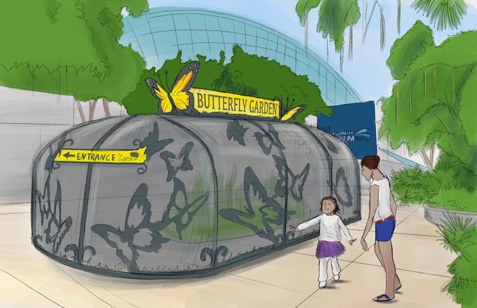Florida Aquarium_Butterfly Garden