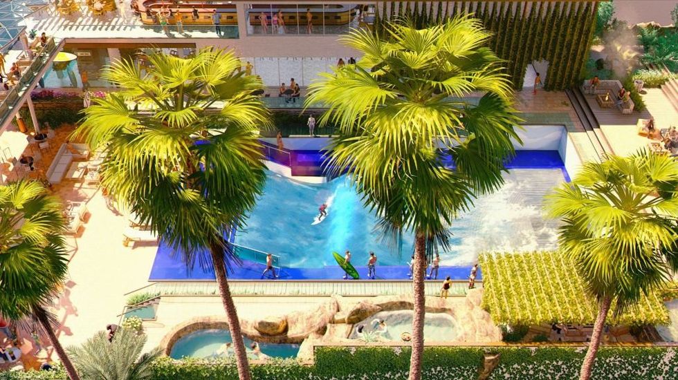 FlowRider FlowSurf Overview Rendering