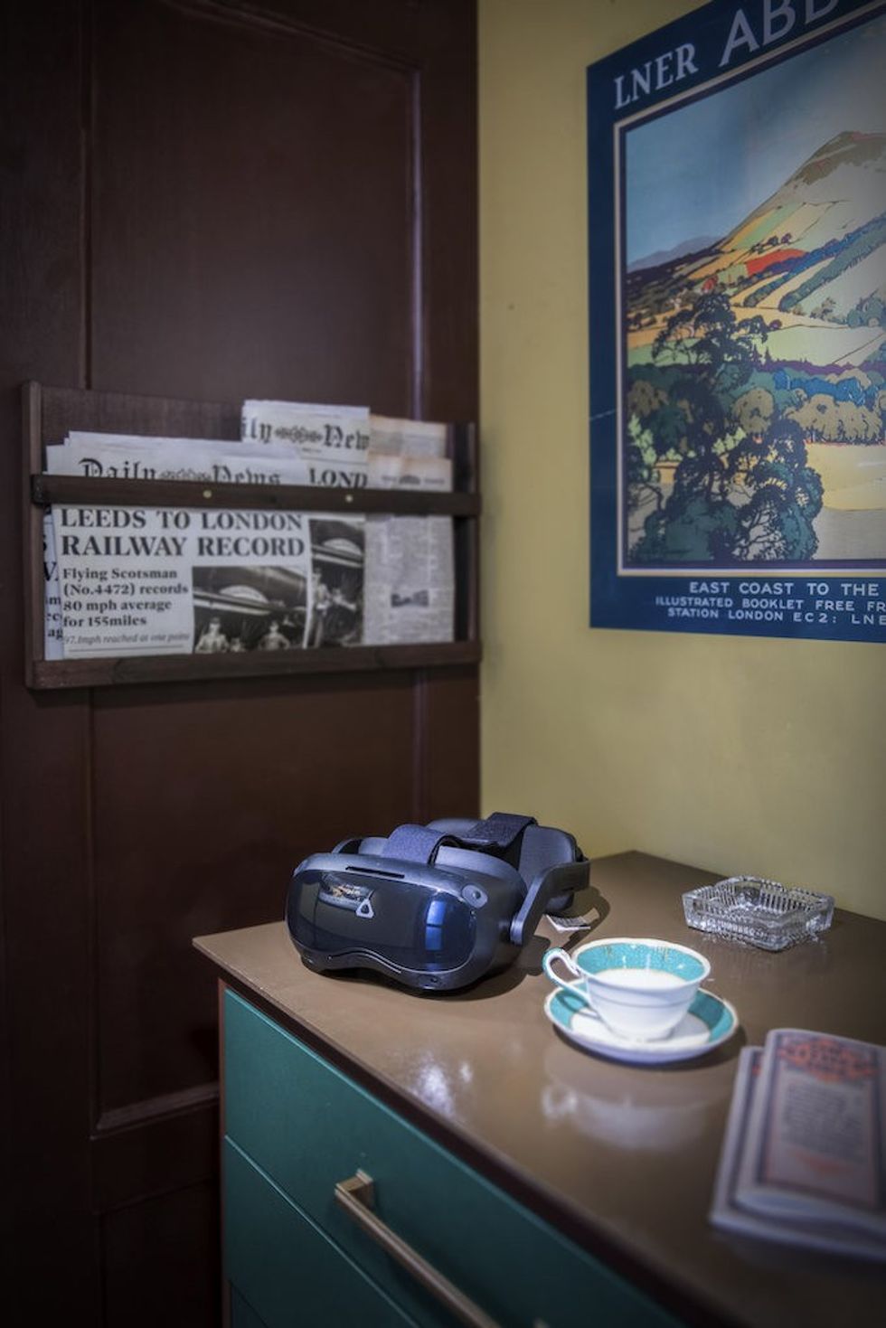 Flying Scotsman VR Desk and Theming