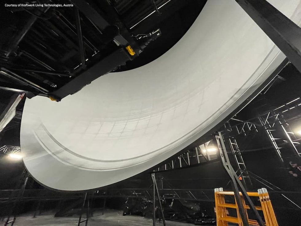 Flying Theater Installation in the US