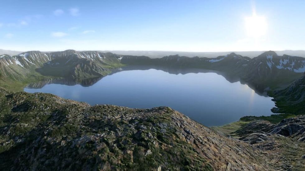 flying theatre Changbai Mountain Moonraker