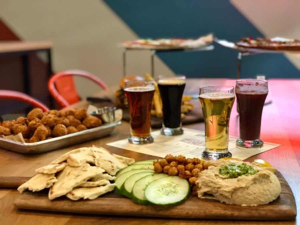 Food and drink at The Pivot Room