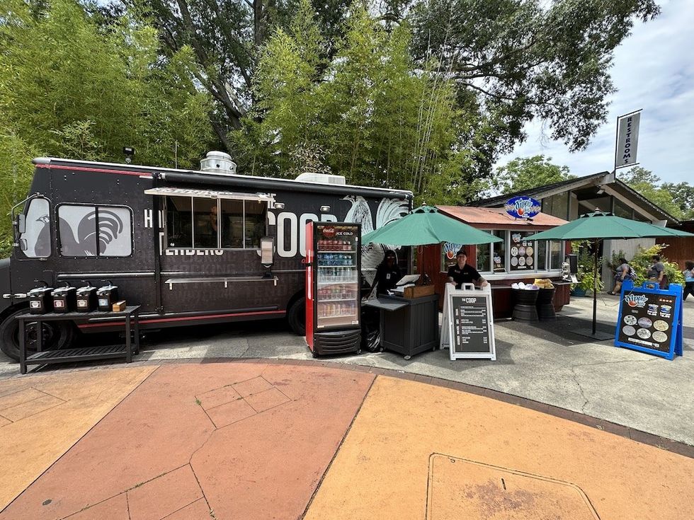 food at Riverbanks Zoo