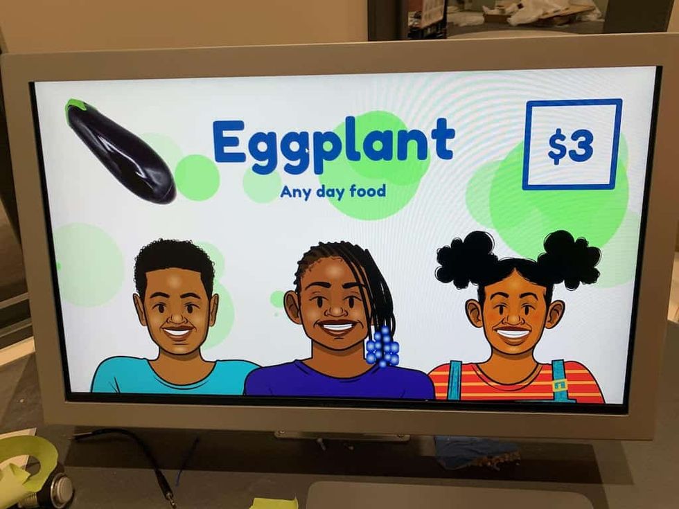 Food display Sloan Museum