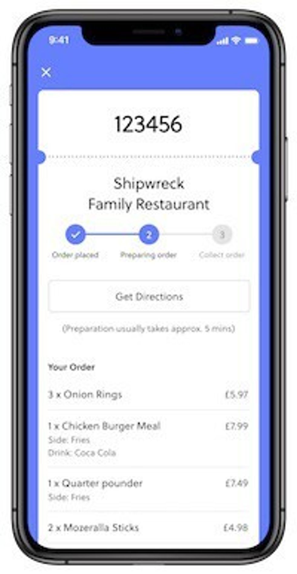 food-order-mobile app attractions.io