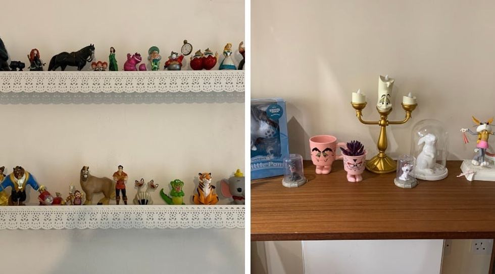 For Bea, working from home during self isolation is a chance to enjoy her Disney merch