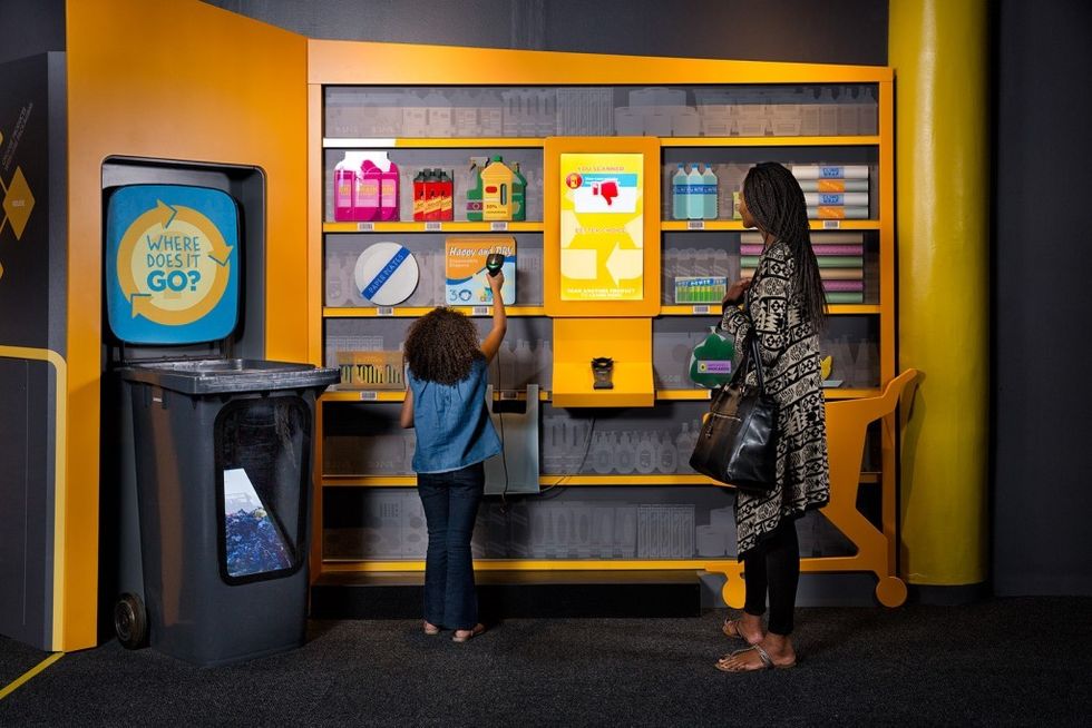 formula D_ discusses ‘Experiences that Matter' waste wall