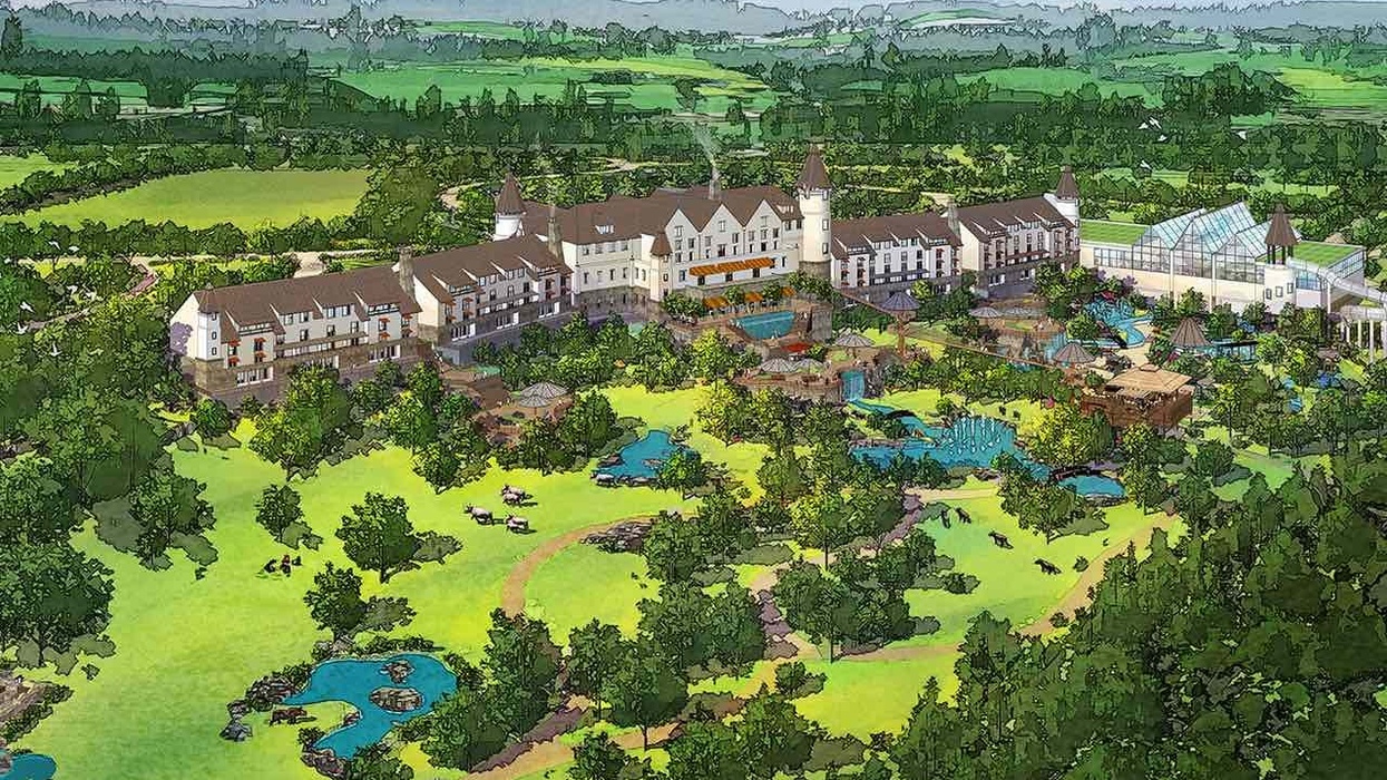 forrec longleat masterplan waterpark hotel