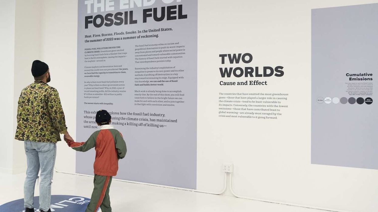fossil fuel exhibition climate museum