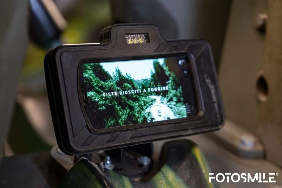 Fotosmile M3 booth ride screen